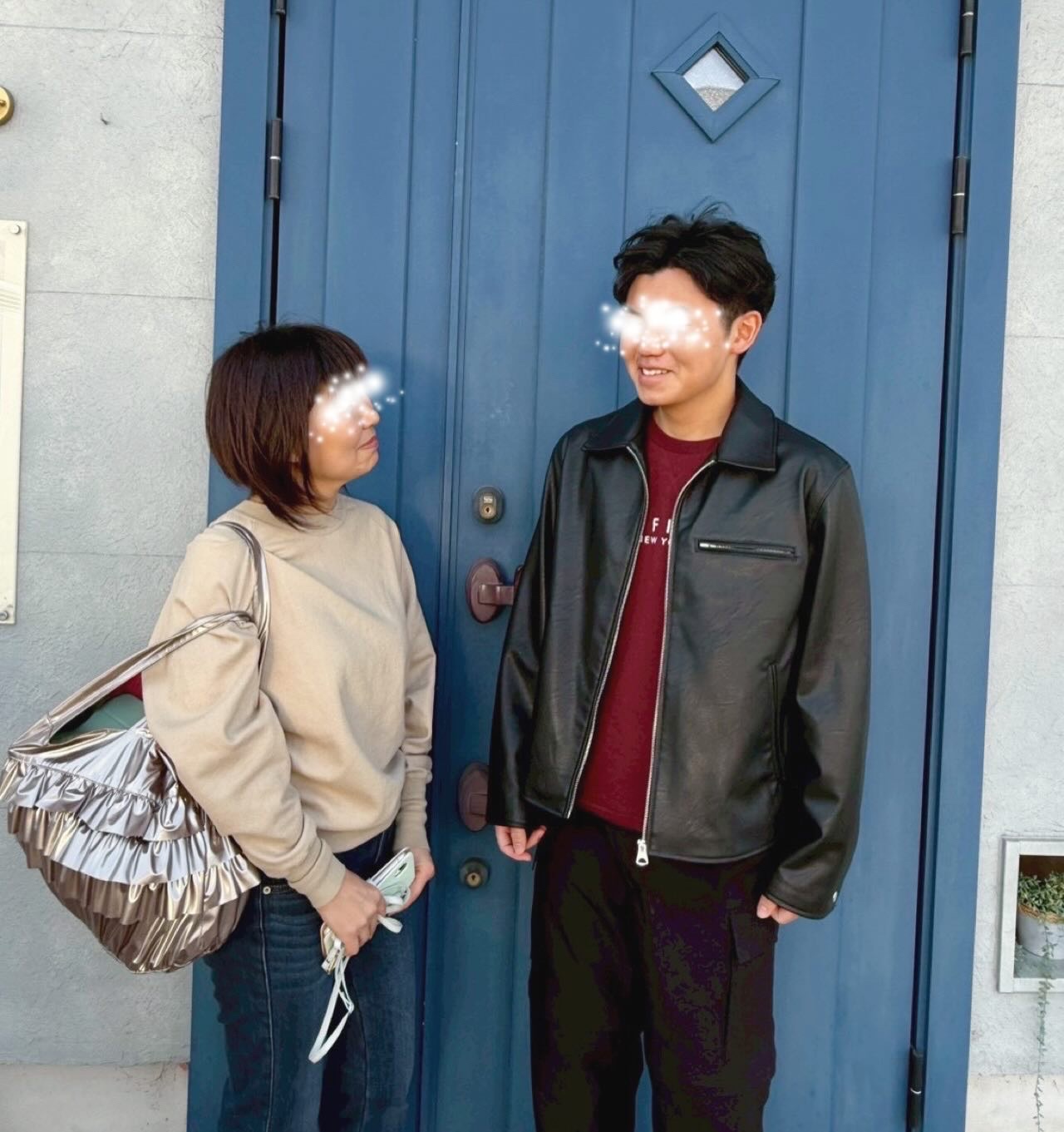 遠くへ行ってしまう息子さんに🫶